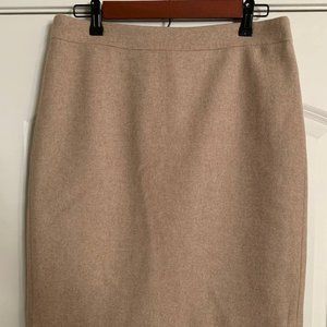 J. Crew Wool Pencil Skirt